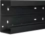 Hager BR6513019011 Kabelkanal-Unterteil 2000 mm x 130 mm Schwarz