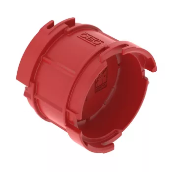 OBO Bettermann ZU 20-AS UP-Abstandsstutzen für Gerätedosen, 20 mm, rot, 25 Stück (2003746)