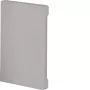 Hager BR6510067035 Endkappe für 100x68 mm Kabelkanal, Lichtgrau