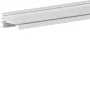 Hager BRHT halogenfreie Kunststoff-Trennwand für C-Profil-Kabelkanäle, 2000 mm, Weiß