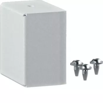 Hager Abschlussplatte FWK-Plus 60x60 mm Verkehrsweiß pulverbeschichtet FWKP6006069016