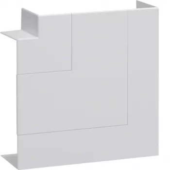 Hager BR651705H9016 Flachwinkel 170x68 mm Verkehrsweiß RAL 9016