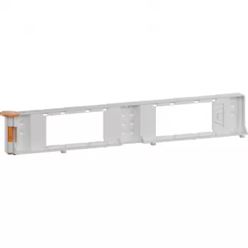 Hager BKGGT60 Geräteträger für BKG/BKB Brüstungskanal, 45 mm, 60 mm Höhe, verzinkter Stahl