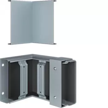 Hager FWK-Plus Innenecke 60x150 mm feuerverzinkter Brandschutz-Kabelkanal-Formteil FWKP601504VERZ