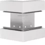 HAGER BRS6517039016 Außenecke für BRS Brüstungskanal 170x68mm, Reinweiß