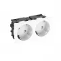OBO BETTERMANN STD-D3SC RW2 Steckdose 33° 2-fach Schuko Connect 45 6120483