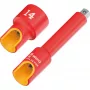 Wera 8790 A VDE isolierte Stecknuss 1/4 Zoll Antrieb 8 mm 05005929001