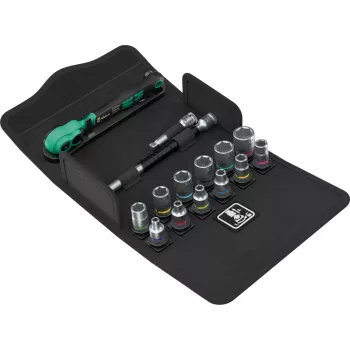 Wera 8100 SA 13 Zyklop Speed Ratschenkopf 1/4 inch Antrieb, 152 mm, Chrom-Vanadium 05004022001