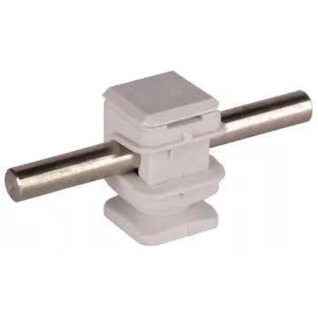 DEHN DEHNsnap Kabelhalter 204001 für 8-16 mm Leiter, M6-Gewinde, Grau