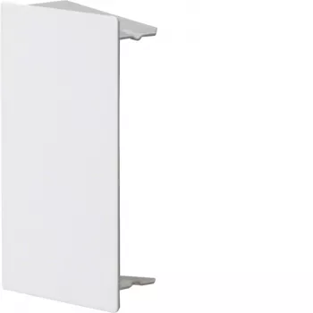 Hager LFS Abschlussstück, Stahlblech, Verkehrsweiß RAL 9016, für 60x100mm Kabelkanal LFS6010069016