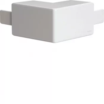 Hager LF4004039016 Außenecke für LF 40x40 mm Kanal, halogenfrei, Verkehrsweiß (RAL 9016)
