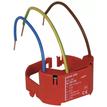 DEHN STC 230 Überspannungsschutzgerät Typ 3, 230 V, Klemmenanschluss, Rot 924350