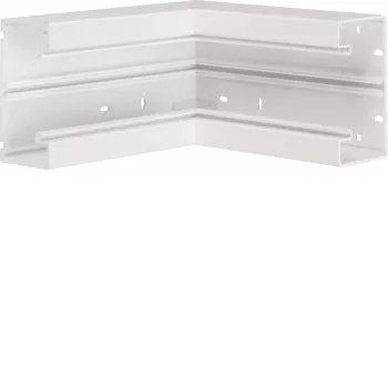 Hager BR6513049016 Innenecke für 130x68 mm Brüstungskanal, Reinweiß
