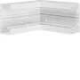 Hager BR6513049016 Innenecke für 130x68 mm Brüstungskanal, Reinweiß