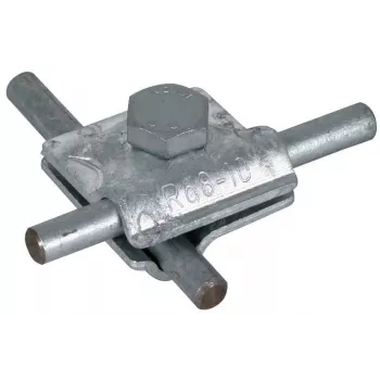 DEHN Mehrzweck-Anschlussklemme 390050, Rund 8-10 mm, feuerverzinkter Stahl