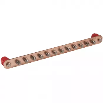 DEHN 472237 Potenzialausgleichsschiene PAS I 12AP Kupfer 12-fach ohne Abdeckung