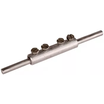 DEHN Aluminium-Verbindungsmuffe für 8 mm Runddraht 385213