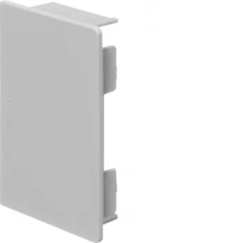 Hager Endstück für LF6009067035LF/LFH Kabelkanal, Lichtgrau