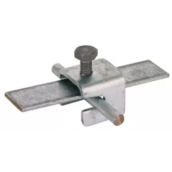 DEHN Universalklemme VK A UNI V2, feuerverzinkter Stahl, für 8-10 mm Rund- und 30x3,5/30x4 mm Flachleiter 308026