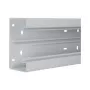 Hager BR6513017035 Brüstungskanal-Unterteil, PVC, Lichtgrau, 65x130mm, 2000mm