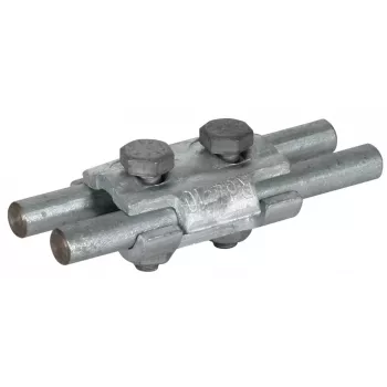 DEHN + SÖHNE Parallelverbinder 305000, feuerverzinkter Stahl, 4-10 mm Rundleiter