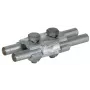 DEHN + SÖHNE Parallelverbinder 305000, feuerverzinkter Stahl, 4-10 mm Rundleiter