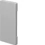 Hager BR 65x130mm halogenfreie schnittabdeckende Endkappe, Lichtgrau BR6513067035