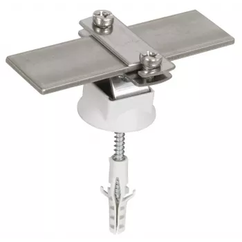 DEHN Leiterhalter NIRO FL30/Rd6 mm Edelstahl für Blitzschutz 274230