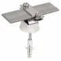 DEHN Leiterhalter NIRO FL30/Rd6 mm Edelstahl für Blitzschutz 274230