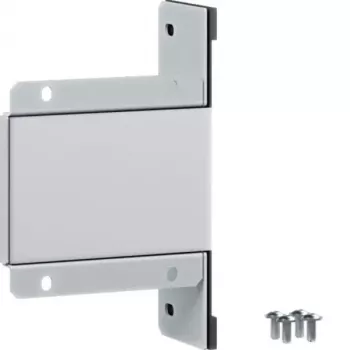 HAGER FWKP60060W49016 Wandanschlussstück, 4. Seite, 60mm breit, Weiß