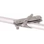DEHN 649015 Anschlussklemme D 25mm für Rd 7-10, Edelstahl V2A, Blitzschutz