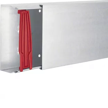 Hager LFS6015009016 Stahl-Kabelkanal 60x150mm Verkehrsweiß RAL 9016, 2m