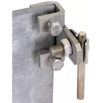 DEHNclip Potenzialausgleichsklemme 372219 Horizontal Edelstahl für runde 8-10mm und flache 30x3,5mm Leiter