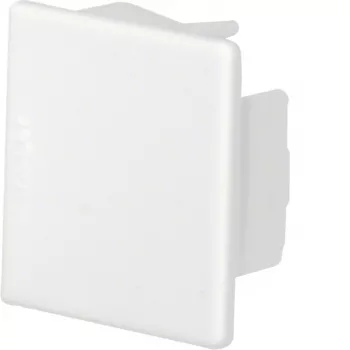 HAGER LF3003069016 Endstück für 30x30 mm Kabelkanal, Verkehrsweiß (RAL 9016)