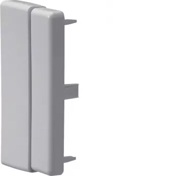 Hager LFF6011067035 Endkappe für 60x110mm Kabelkanal, Lichtgrau