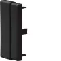 HAGER LFF6011069011 Verstellbares Endstück für 60x110mm Kabelkanal, Graphitschwarz