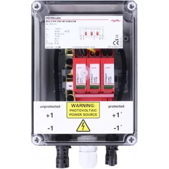 DEHN DCU 2 YPV 1100 1S MC4 FM DCU 2 FM GAK Typ 2 Überspannungsschutzgerät für PV-Anlagen (900911,0)