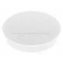 magnetoplan Discofix Runder Magnet Standard, Weiß, Vollkern-Ferrit, Haftkraft 0,7 kg (1664200)