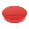 Magnetoplan Discofix Runder Magnet Standard, Rot, Ferrit-Vollkern, 0,7 kg Haftkraft (1664206)