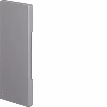 Hager BR6517067035 Endstück für BR-Serie Kabelkanal, 65x170mm, halogenfrei, Lichtgrau