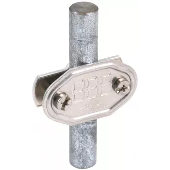DEHN NS 16 7SEG AL NS 16 Aluminium-Zahlenschild, geprägt, 7-stellig, 16 mm Leiter, Naturaluminium 484001