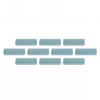 Magnetoplan Rechteckmagnet Blau mit massivem Ferritkern, Haftkraft 1,3 kg 1665103