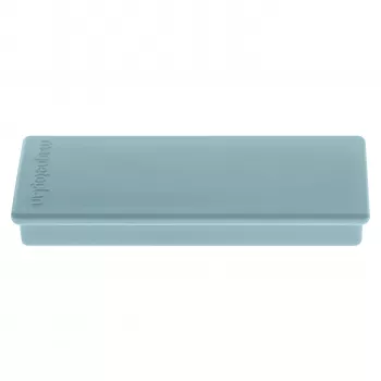 Magnetoplan Rechteckmagnet Blau mit massivem Ferritkern, Haftkraft 1,3 kg 1665103