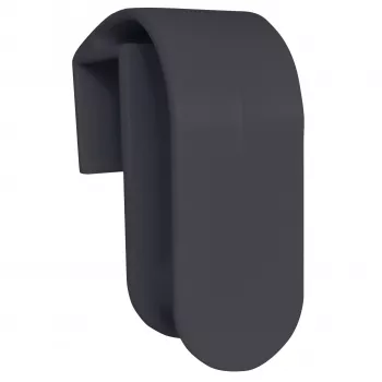 MAGNETOPLAN HOLTZ Flipchart-Halter Schwarz für Universaltafeln, Moderationswände, Whiteboards, Raumteiler, Kommunikationswände, Präsentationswände (11112212)