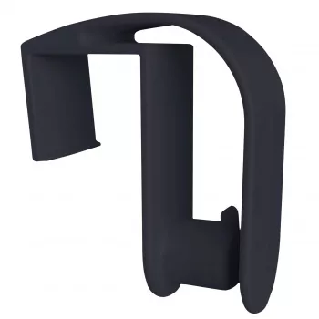 MAGNETOPLAN HOLTZ Flipchart-Halter Schwarz für Universaltafeln, Moderationswände, Whiteboards, Raumteiler, Kommunikationswände, Präsentationswände (11112212)