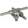 DEHN MV Klemme Edelstahl V4A für Runddraht 8-10 mm Flachrundkopfschraube (391070)