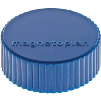 magnetoplan Discofix Runder Magnet Magnum, Dunkelblau, Massiver Ferritkern, 2,0 kg Haftkraft (1660014)