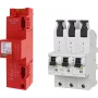 DEHN SET 3 DSH ZP B2 LSG 909657 Kombi-Blitzstrom- und Überspannungsableiter-Set Typ 1+2, 3+1-polig, TT/TN-S, 230/400 V