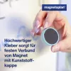 MAGNETOPLAN HOLTZ Discofix runder Magnet Magnum, Blau, Vollkern-Ferrit, 2,0 kg Haftkraft (1660003)