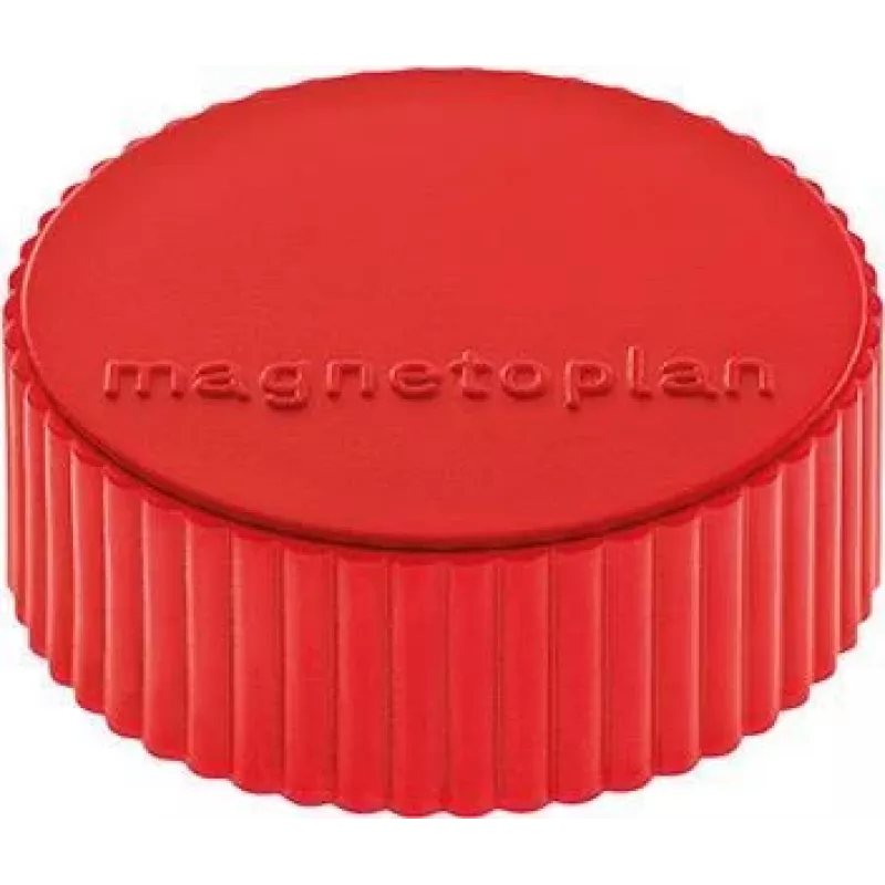 MAGNETOPLAN HOLTZ Discofix Rundmagnet Magnum, Rot, Ferritkern, 2,0 kg Haftkraft 1660006